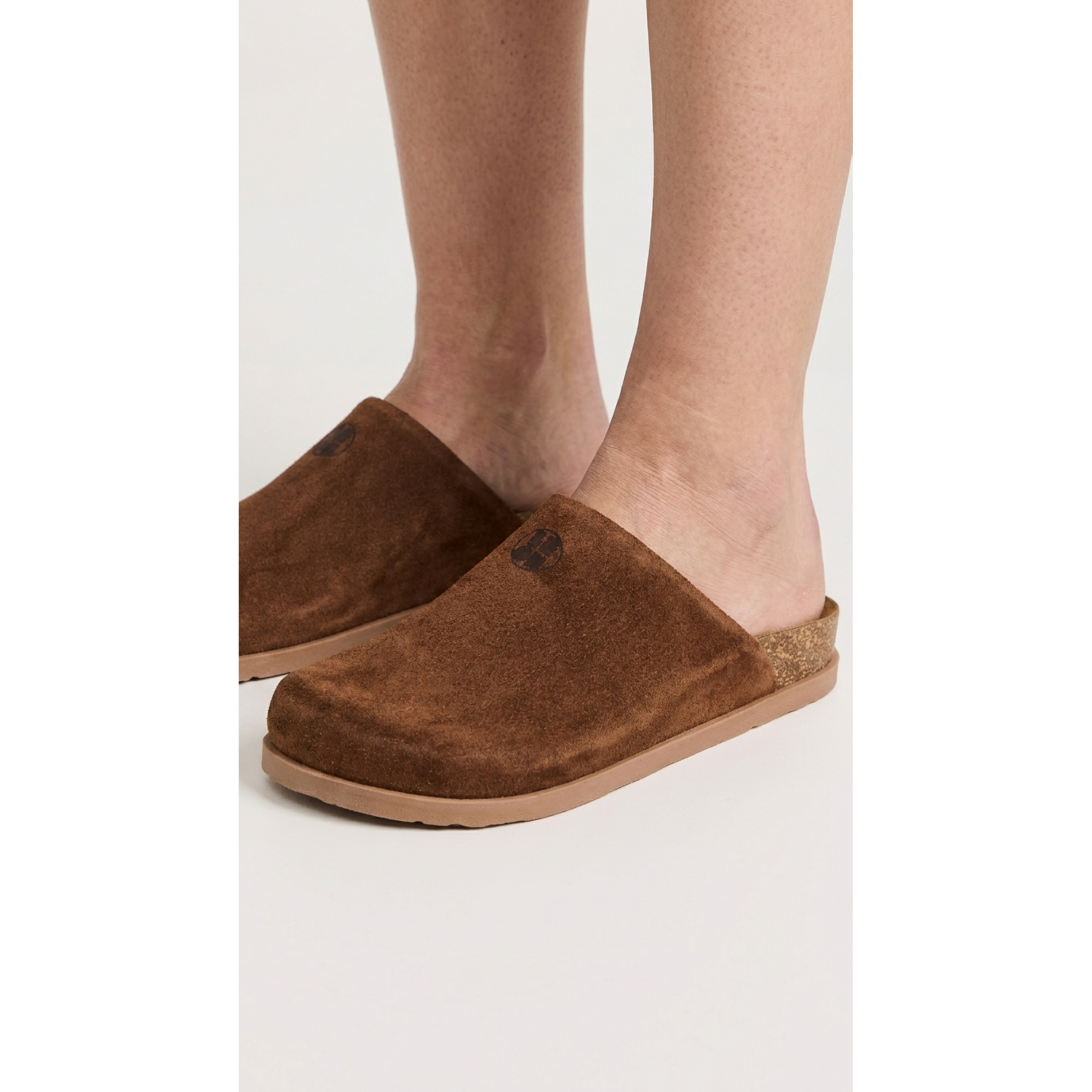 Leon Footwear Leon Clogs - suede leather upper - comfortable soft footbed - brown