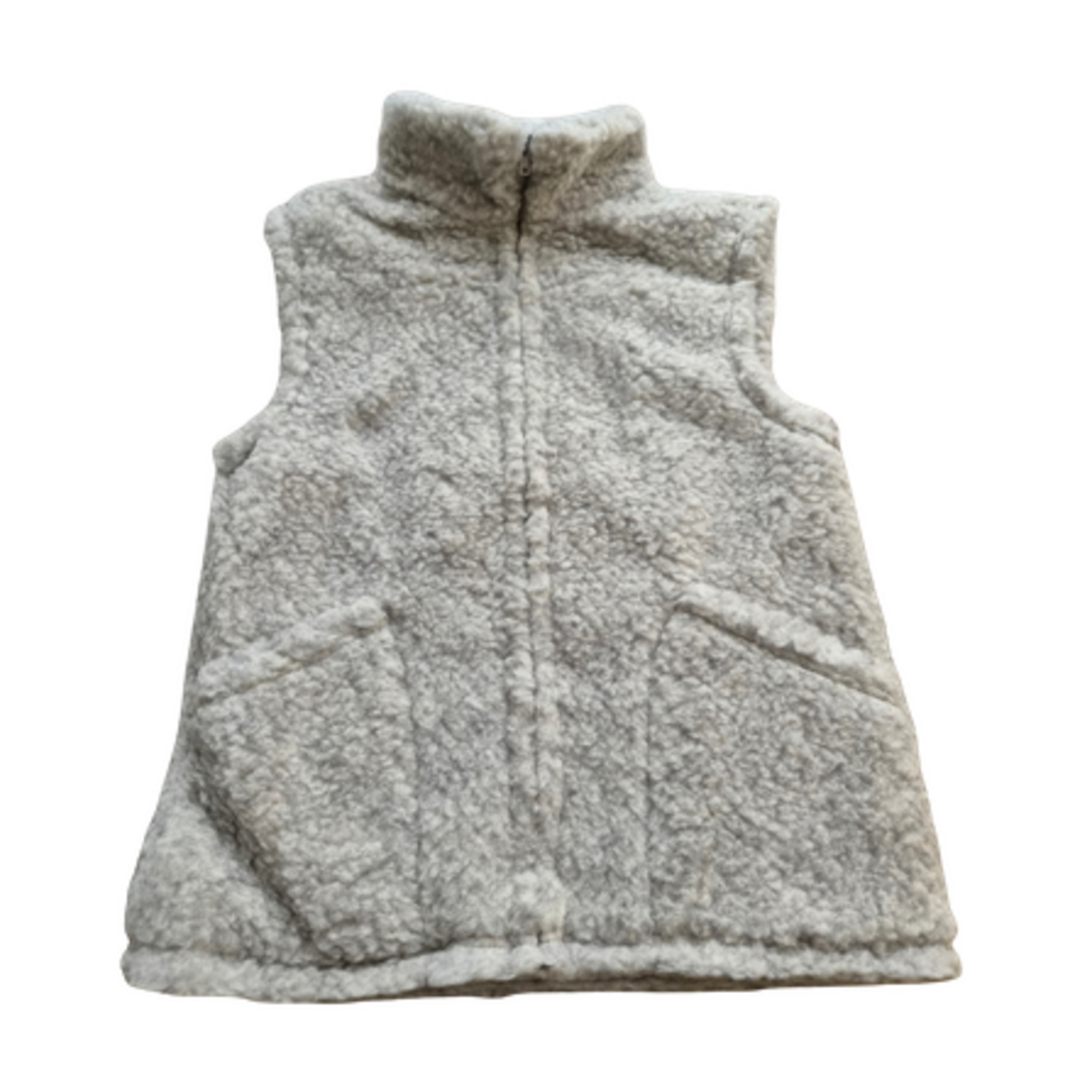 Bodywarmer 100% wool Light grey