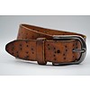 Stoere cognac echt lederen riem