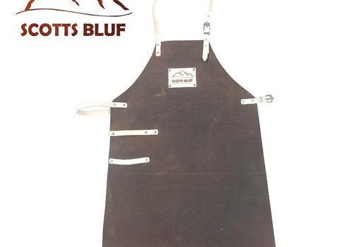 Scotts Bluf BBQ Schort Scottsbluf bruin Scotts Bluf BBQ Schort Scottsbluf bruin