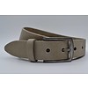 Taupe italiaans volnerf lederen casual riem