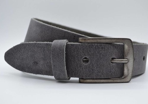 Scotts Bluf Grijze italiaans volnerf lederen casual riem Scotts Bluf Grijze italiaans volnerf lederen casual riem