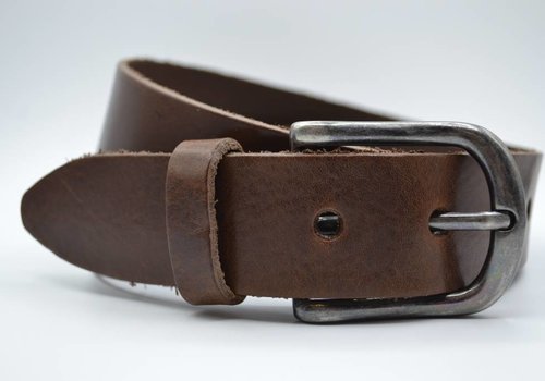 Scotts Bluf Bruine italiaans volnerf lederen casual riem Scotts Bluf Bruine italiaans volnerf lederen casual riem