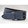 split lederen blauwe casual dames/heren riem