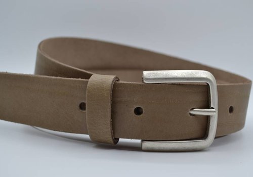 Scotts Bluf split lederen taupe kinder riem Scotts Bluf split lederen taupe kinder riem