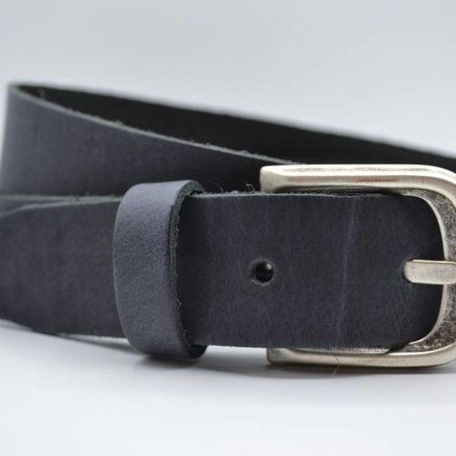 split lederen antracite kinder riem 