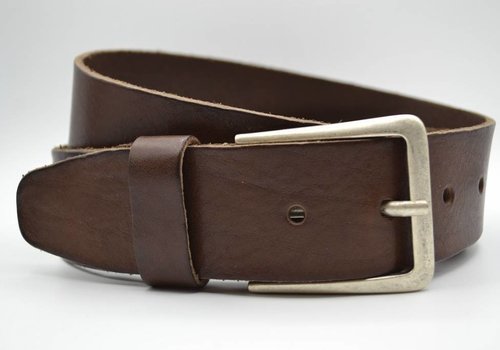 Scotts Bluf mooie bruine vintage volnerf jeansriem Scotts Bluf mooie bruine vintage volnerf jeansriem