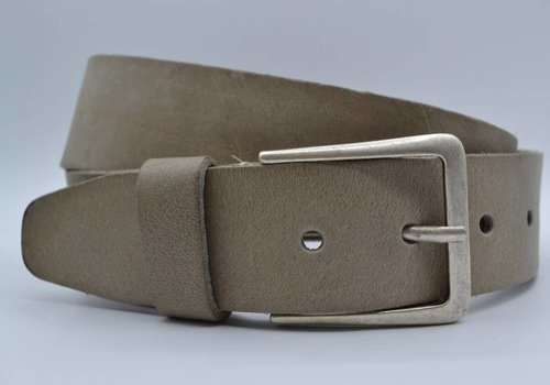Scotts Bluf mooie taupe vintage volnerf jeansriem Scotts Bluf mooie taupe vintage volnerf jeansriem