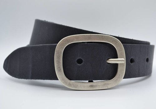 Scotts Bluf 4cm split lederen antracite riem. Scotts Bluf 4cm split lederen antracite riem.