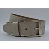 4,5cm echt lederen casual ecru riem.