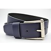 4,5cm echt lederen casual donker blauwe riem.