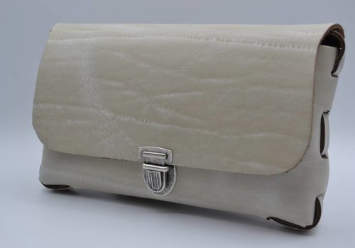 Rock 'n Rich Ecru festival tasje maat S