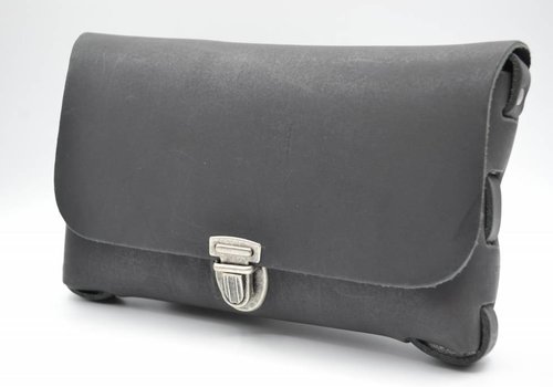 Rock 'n Rich antracite festival tasje maat XS