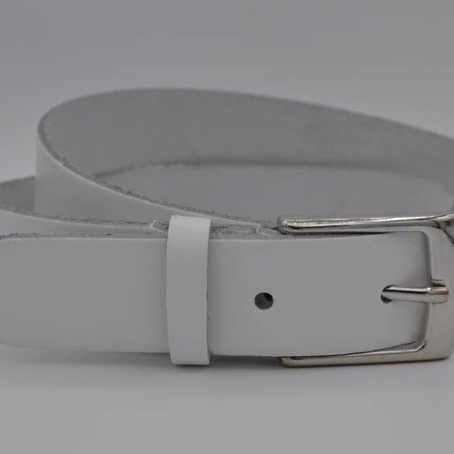 3cm witte nette  riem 