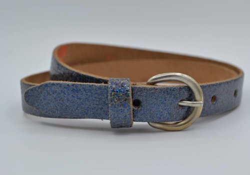 Scotts Bluf Used look disco echt lederen kinder riem