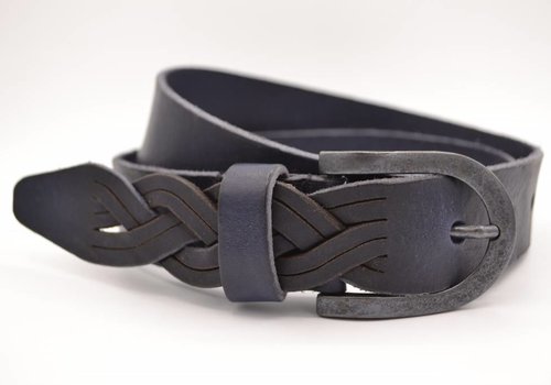 Scotts Bluf Blauwe Jeans riem met slingerpunt Scotts Bluf Blauwe Jeans riem met slingerpunt