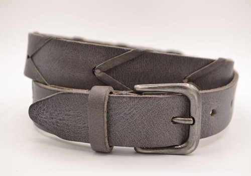 Scotts Bluf Grijze 3cm brede unieke riem Scotts Bluf Grijze 3cm brede unieke riem