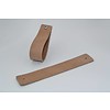 taupe Italiaans lederen handgrepen maat XL
