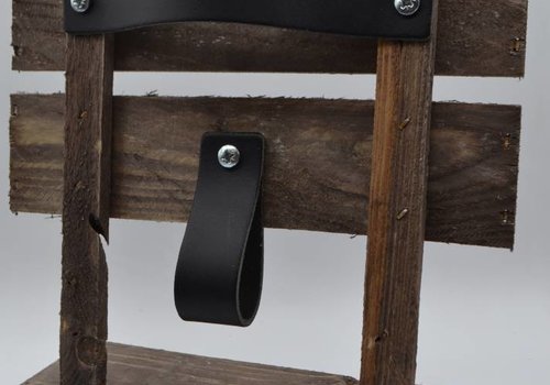 Scotts Bluf Zwarte Nederlands lederen handgrepen maat XL Scotts Bluf Zwarte Nederlands lederen handgrepen maat XL