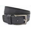 Stoere zwarte riem met gave details