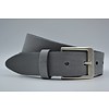 Big Belts Deze 4cm brede licht grijze riem wordt speciaal voor u op maat gemaakt.