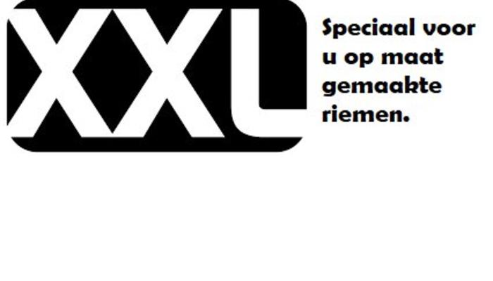 Extra grote maten riemen Extra grote maten riemen