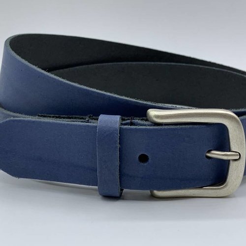 Blauwe kinderriem 3cm breed 