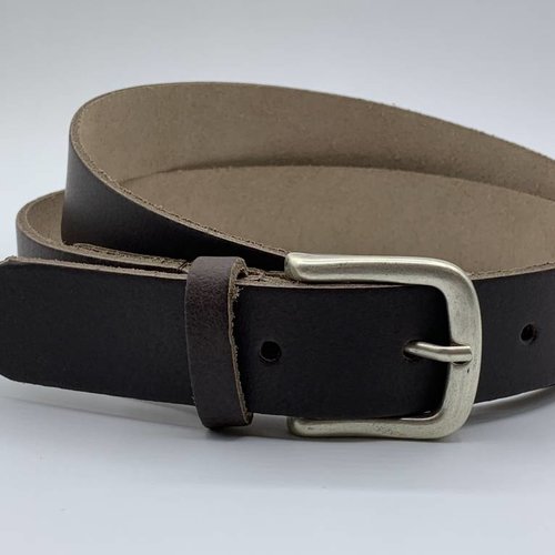 Bruine kinderriem 3cm breed. 