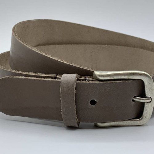 Taupe kinderriem 3cm breed. 