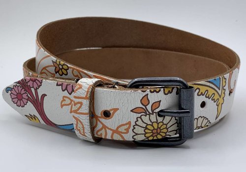 Scotts Bluf Vrolijke kinderriem met leuke print Scotts Bluf Vrolijke kinderriem met leuke print