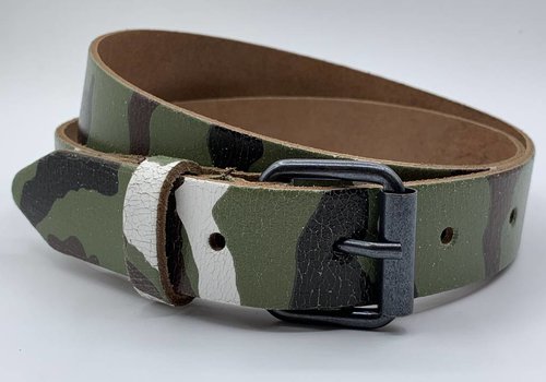 Scotts Bluf Kinderriem met camouflage print Scotts Bluf Kinderriem met camouflage print