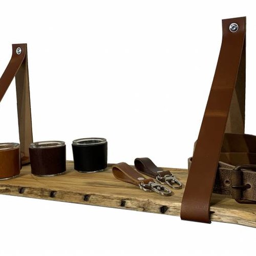 Plankendragers inclusief 80cm douglas plank. 