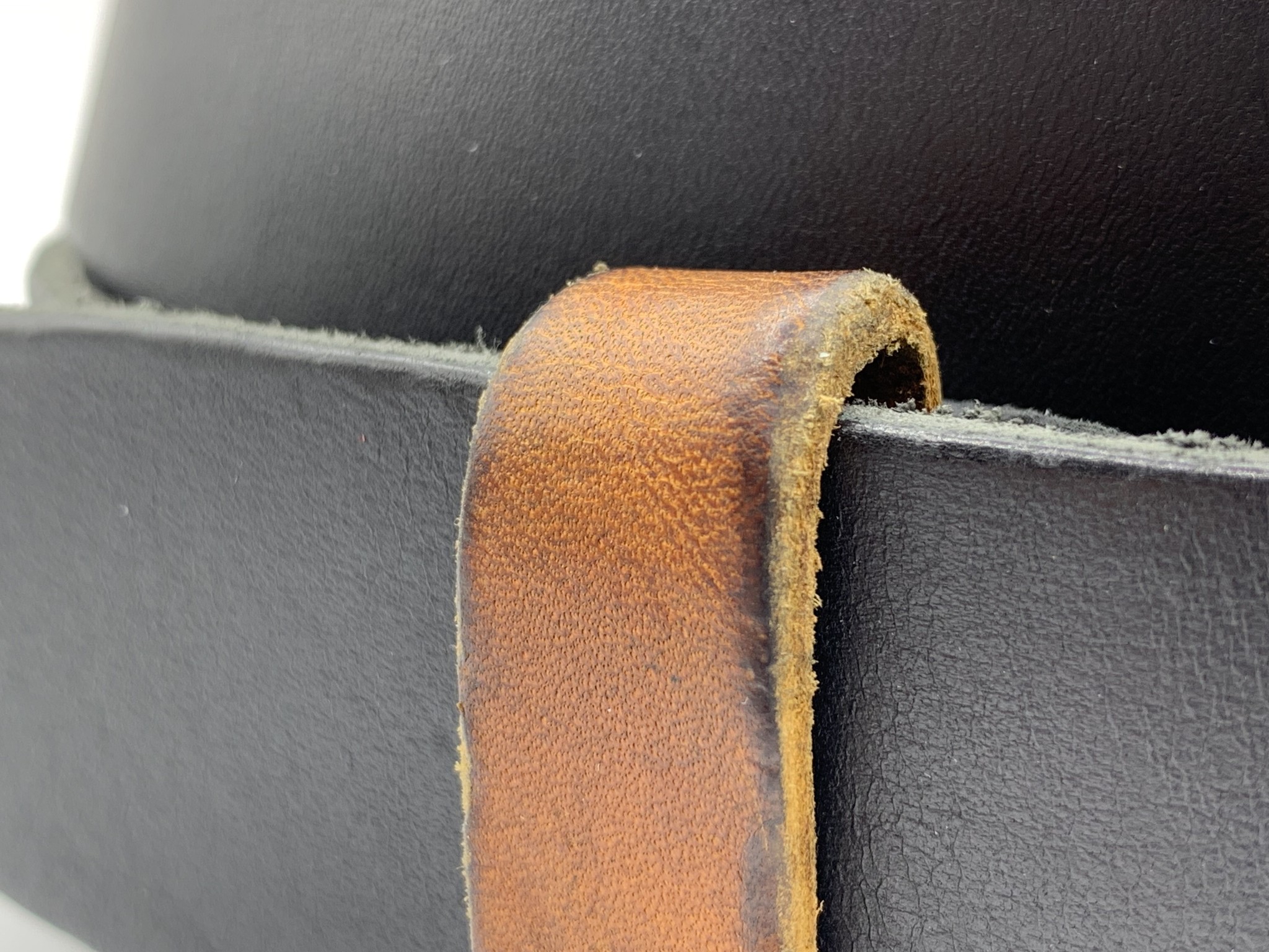 ROYALZ 'Richmond' Herenriem - 4 Mm Buffelleer Vintage Riem Met Doornsluiting, 38 Mm Breed