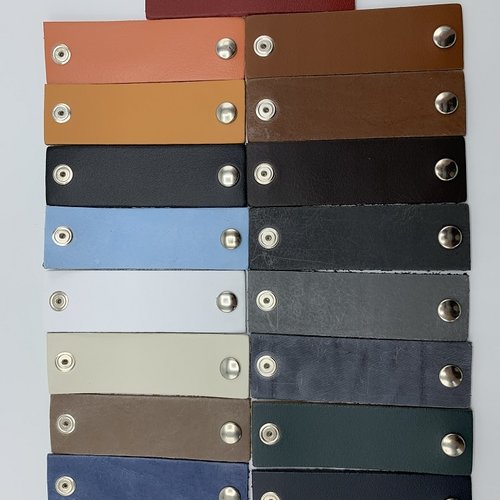 Smalle handgrepen in vele kleuren verkrijgbaar. 