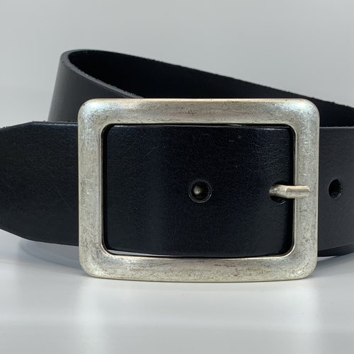 Zwarte 5cm brede riem 