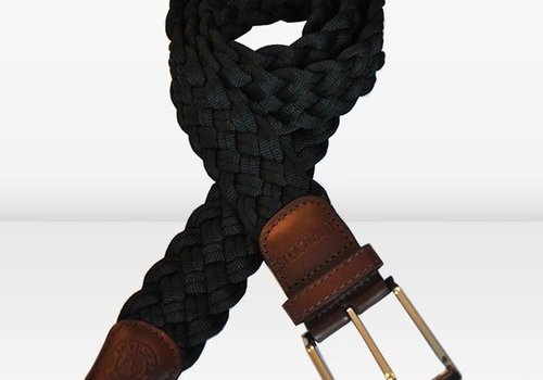 Invictus Belts zwarte nette gevlochten riem Invictus Belts zwarte nette gevlochten riem