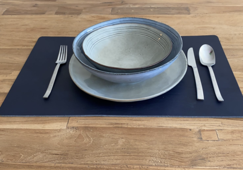 Scotts Bluf Echt lederen placemats Scotts Bluf Echt lederen placemats