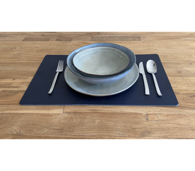 Placemats gemaakt van echt Italiaans leder