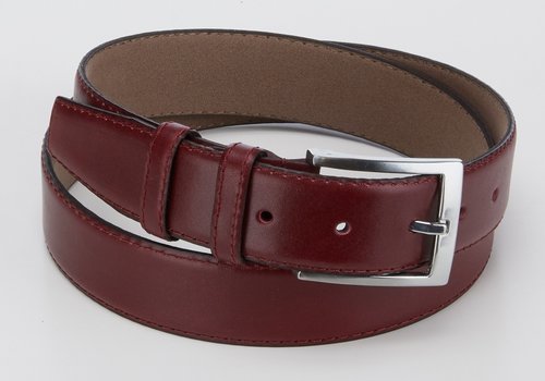 Bullock Bordeaux rode nette riem. Bullock Bordeaux rode nette riem.