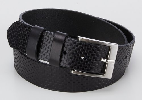Bullock Stoere zwarte riem met gave print. Bullock Stoere zwarte riem met gave print.