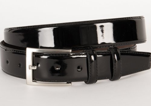 Bullock Zwarte nette lak riem. Bullock Zwarte nette lak riem.