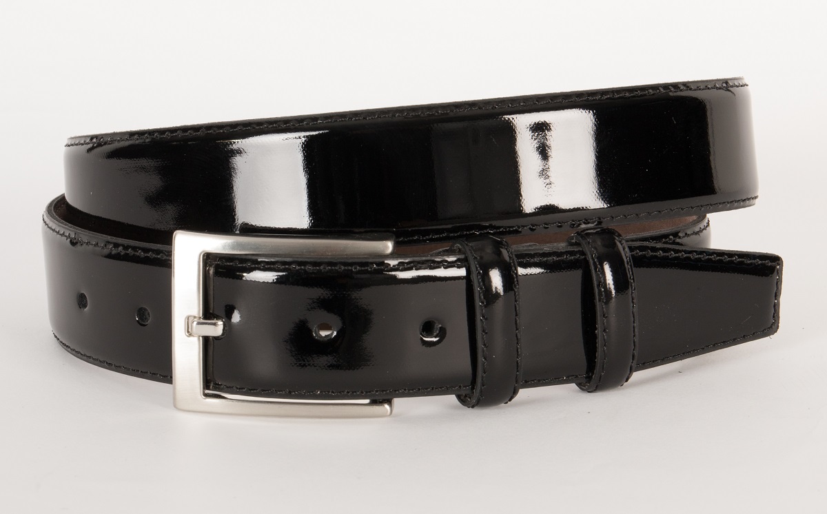 nette lak riem - - zwarte lak riem opvallend accessoire - Riemen .nl