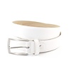 Witte nette herenriem