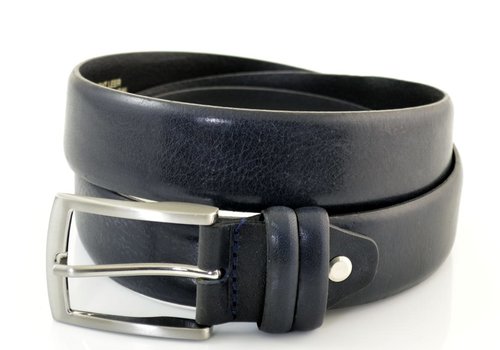Bullock Donker blauwe nette herenriem Bullock Donker blauwe nette herenriem