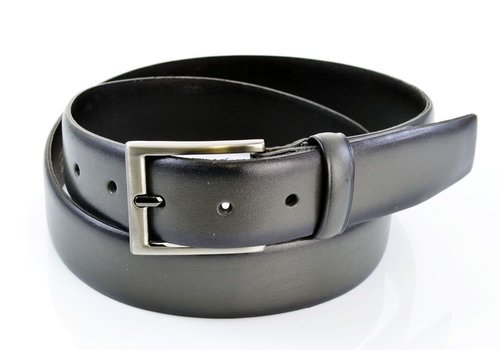 Bullock Grijze nette riem met zwarte gesp. Bullock Grijze nette riem met zwarte gesp.