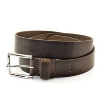 Grijze Vespa riem van toscaans kwalitatief hoogwaardig leer. perfecte afwerking en 3,5 cm breed