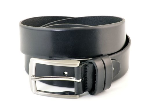 Bullock Zwarte 3,5cm brede riem. Bullock Zwarte 3,5cm brede riem.