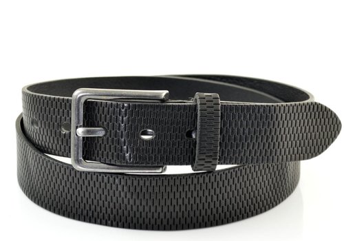 Cornerstone Zwarte 3,5cm brede riem gemaakt van Italiaans leer met een mooi patroon.  Met een zwarte gesp. Cornerstone Zwarte 3,5cm brede riem gemaakt van Italiaans leer met een mooi patroon.  Met een zwarte gesp.