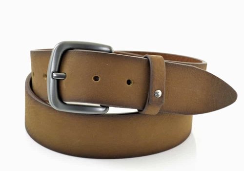Alberto Cognac 4cm brede Alberto riem. Alberto Cognac 4cm brede Alberto riem.