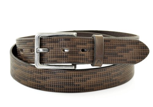 Alberto Bruine 35mm brede nette Alberto riem Alberto Bruine 35mm brede nette Alberto riem